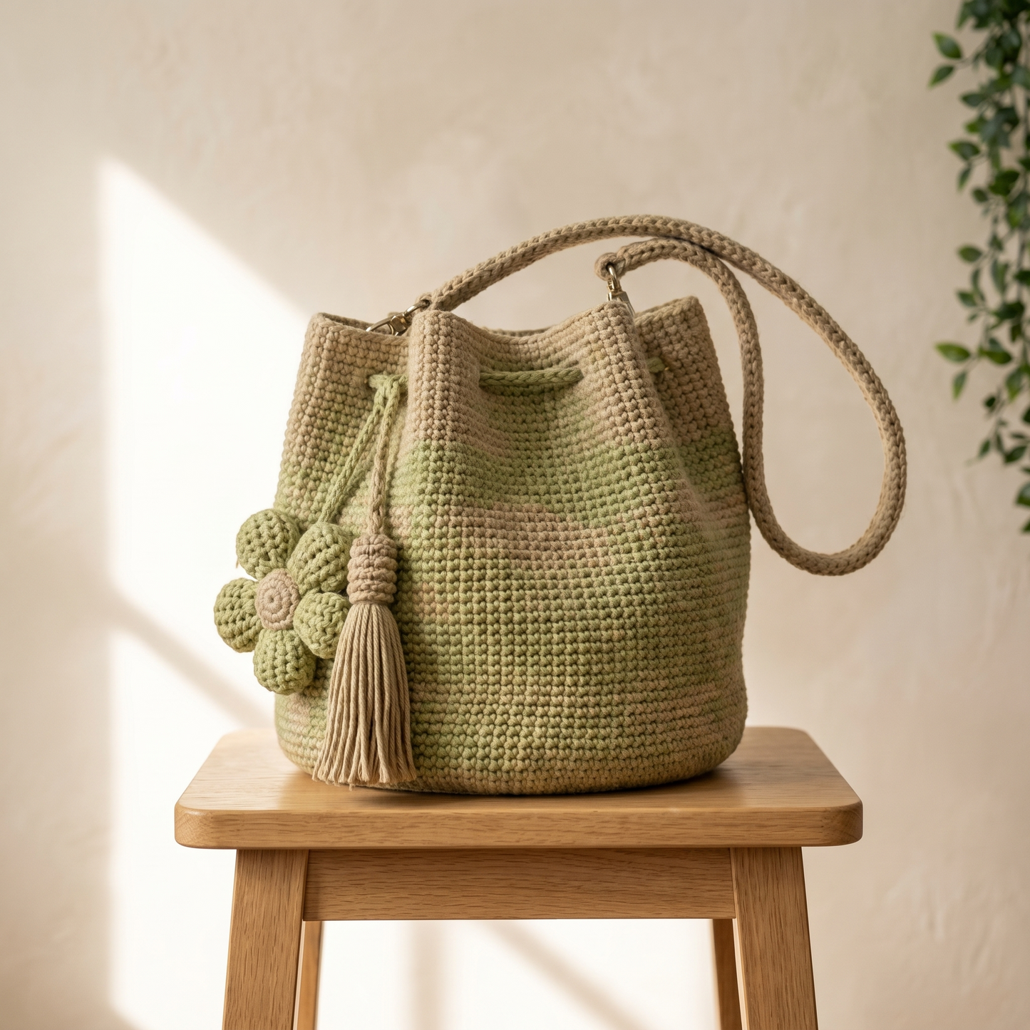 Crochet Flower Bag